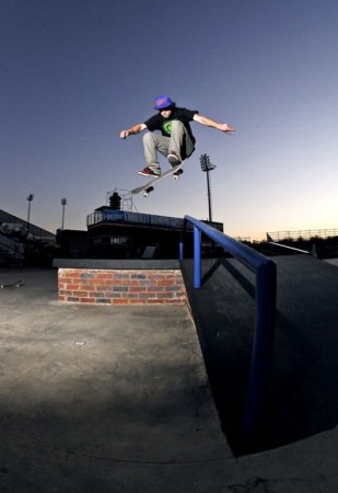 Uri Rubin getting some crazy air