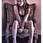 Tanhur, our LW babe posing on a chair