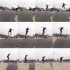 Nyjah Huston landing his big skateboarding tricks