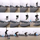 Nyjah Huston landing big skate tricks