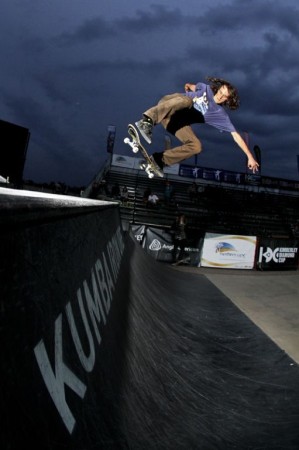 Even Smith sesisoning the skate park