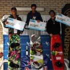The Pro Men Wakeboarding Podium