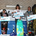The Junior Men Wakeboarding Podium