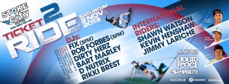 Ticket 2 Ride Wakeboarding event