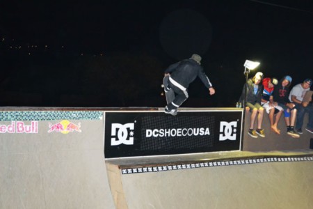 Yann Horowits took 2nd overall at the DC Halloween Jam Skateboarding contest