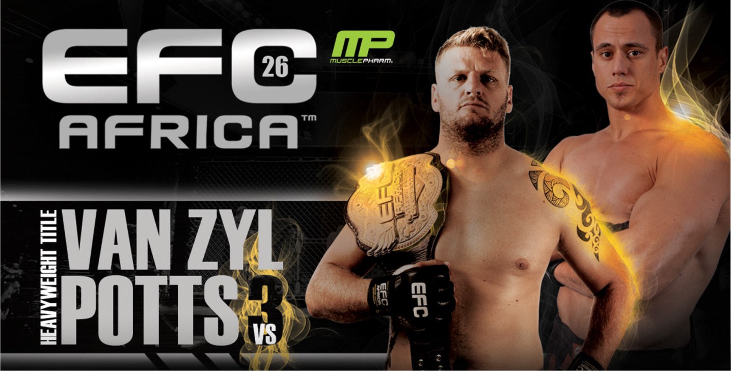 Mixed Martial Arts returnes to the Coca Cola Dome with EFC Africa 26