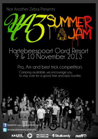 The NAZ Summer BMX jam details