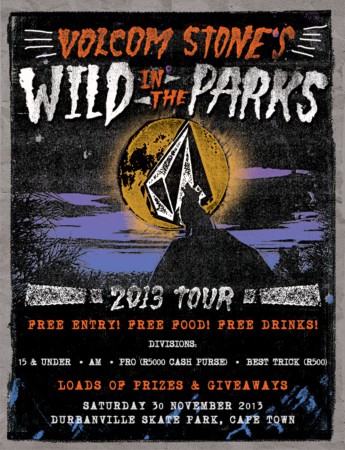 Volcom Stone's Wild in the parks Skateboarding Contest returns to Cape Town