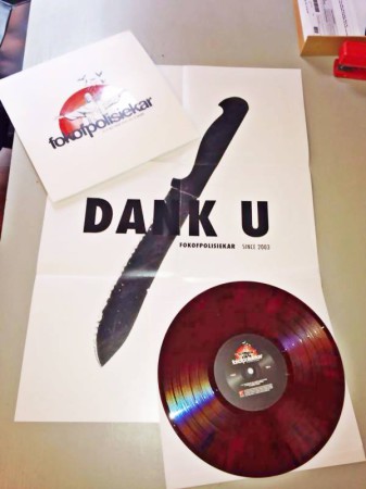 Fokofpolisiekar limited edition vinyl entitled As jy met Vuur speel sal jy Brand