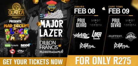Gte your tickets for Mad Decent Block Party now