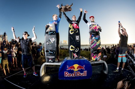 Red Bull king of the Air Podium