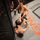 Josh Muller vs Mark Hulme MMA action