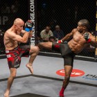 MMA action from Boney Bukaka vs Cedric Doyle