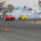 Drifting action at round 1 of the 2014 Supadrift Series