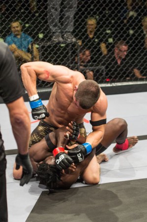 Gareth Sawyer vs Pupanga Tresor Mixed Martial Arts fight at EFC 28