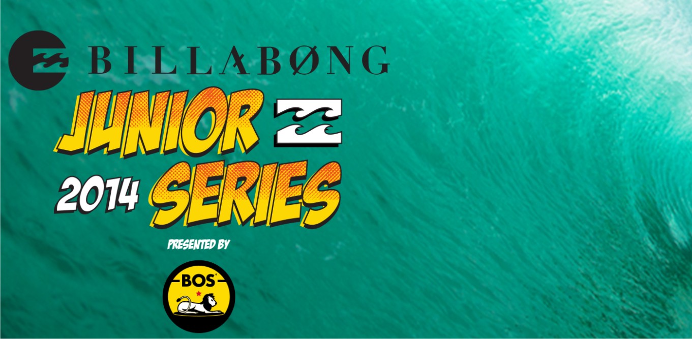 The 2014 Billabong Junior Surfing Series presented by BOS has been announced