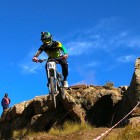 Tiaan Odendaal win the first ever Afriski Downhill MTB national