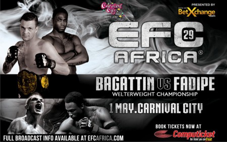 EFC Africa 29 is set to be a night full of exciting MMA fights