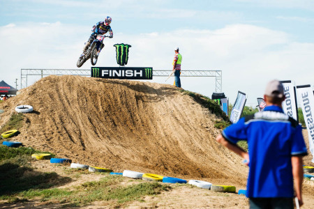 MX1 action at the Sa motocross nationals round 2