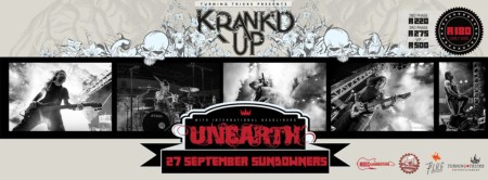 Kank'd Up announce Unearth to their South African music fans as their Headlining act