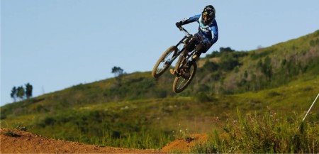 Downhill MTB rider Andrew Neethling chats Leatt protective gear