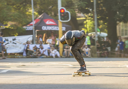 Joson Browns flawless skateboarding won him the Urban Descent title 