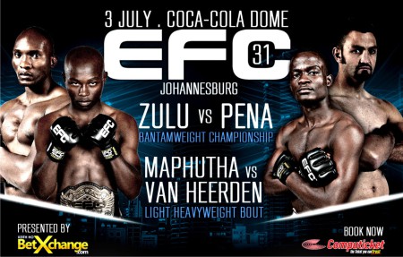 EFC Africa 31 is set to be a might of explosive MMA action