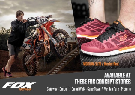 Introducion the Motocross inspired Fox Motion Elite footwear