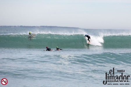 Surfing at its best during the el Jimador 100% Agave Surf Classic
