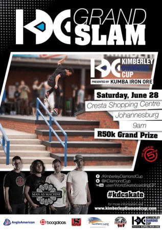 Kimberley Diamond Cup Grand Slam Skateboarding event set to rock Cresta Mall