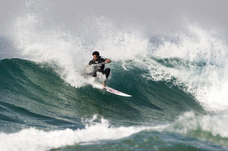 Michael February is one if the surfers cranted a wildcar entry into the 2014 Mr Price Pro Ballito surfing event