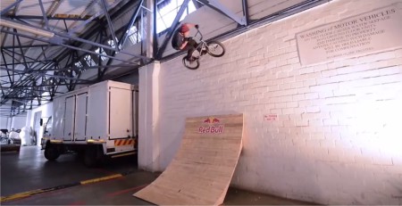 Video from the Red Bull BMX Warehouse Jam