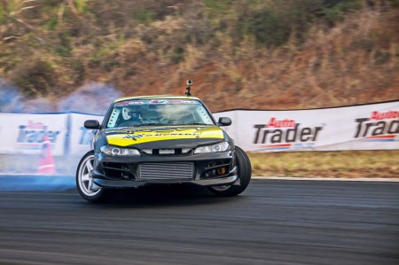 Drifting action from Round 5 of the Supadrift series