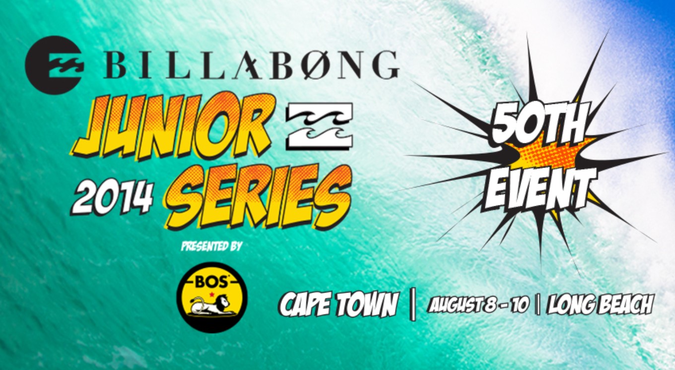 Billabong Junior Series set to hit Cape Town with great surfing action
