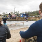 Darren Turner wakeskating his way to victory at the Red Bull Wake the Goon