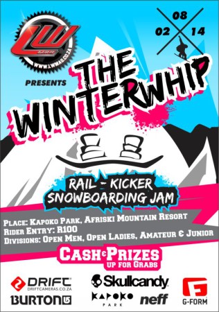 LW Mag presents The Winer Whip snowboarding rail and kicker jam