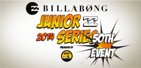 Teaser video for Billabong's 50th Junior Surfing Series event
