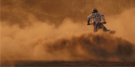 Wyatt Avis winter motocross video