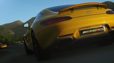 The sexy Mercedes-AMG GT sports car launched exclusively in Driveclub