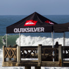 Surfing action from the final leg of the Quiksilver Takes One To Know One Series