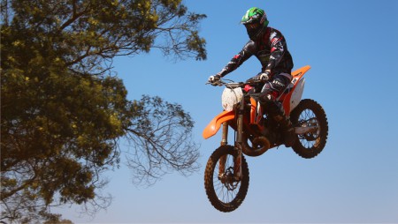 The awesome 2 stoke KTM 250 SX