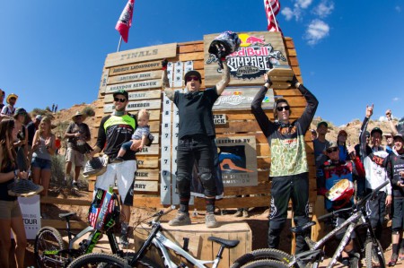 2014 Red Bull Rampage Podium