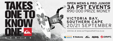 Details for the final leg of the Quiksilver Takes One To KNow One surfing series
