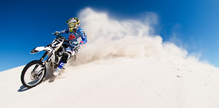 Caleb Tennant and Darryn Durham hit Cape Twon preparing for Supercross Africa