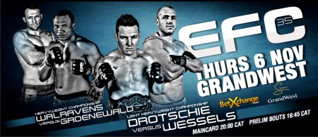 EFC 35 brings mixed Martial Arts action to Cape Town