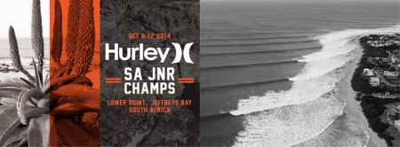 The Hurley SA Junior Surfing Champs are underway in Jeffreys Bay