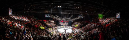 Packed crowd at Carnival Cirty for EFC 37