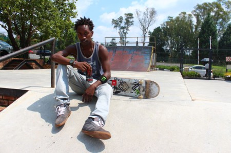The talendted skater Khule Ngubane