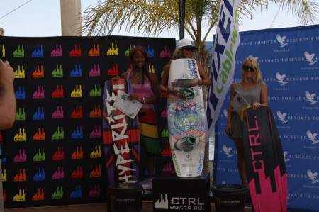 Ladies Wakeboarding Podium