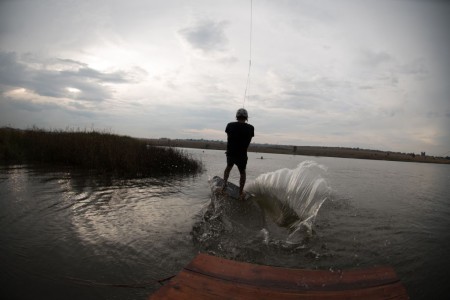 Wakeskating action at its best at round 1 of the South African Wakeskate Tour